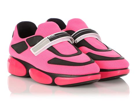 prada cloudbust sneakers pink|Prada cloudbust sneakers women.